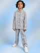 Jade Cotton Full Sleeves Striped Boys Nightsuit - Multicolor Nightsuit The Tribe Kids 2-3Y Multicolor